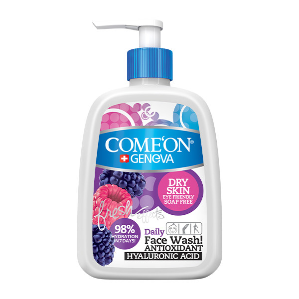 ژل شستشو صورت کامان مدل Dry حجم 500 میلی لیتر به همراه آب پاک کننده آرایش صورت کامان مدل DRY SKIN حجم 400 میلی لیتر ژل شستشو صورت کامان مدل Dry حجم 500 میلی لیتر به همراه آب پاک کننده آرایش صورت کامان مدل DRY SKIN حجم 400 میلی لیتر
