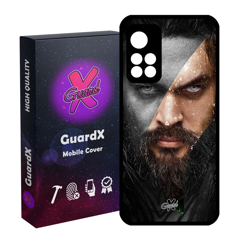 کاور گارد ایکس طرح Aqua Man مدل Glass10362 مناسب برای گوشی موبایل شیائومی Redmi Note 11 Pro Plus 5G