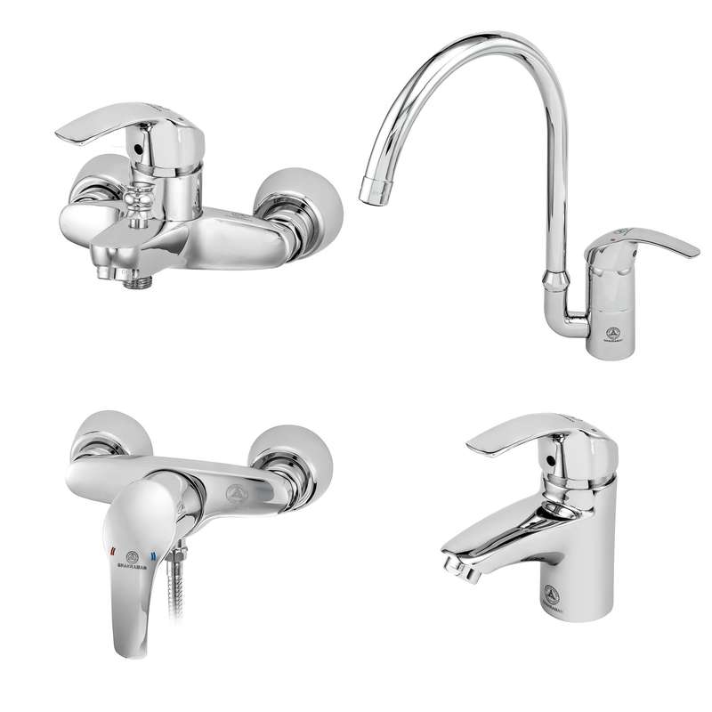 ست شیرآلات بهداشتی قهرمان مدل آلمانی ست شیرآلات بهداشتی قهرمان مدل آلمانی