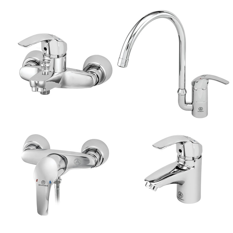 ست شیرآلات بهداشتی قهرمان مدل آلمانی ست شیرآلات بهداشتی قهرمان مدل آلمانی