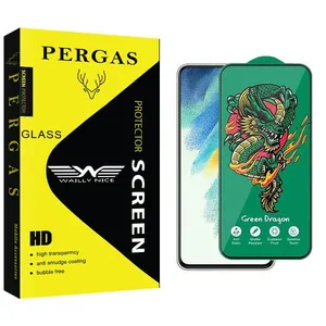 Waily Nice Pergas Green_Dragon Screen Protector For Samsung  Galaxy S21 Fe