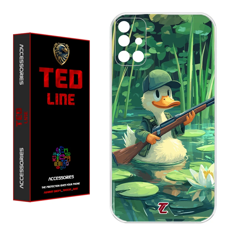 کاور تد لاین طرح اردک کد 1123 مناسب برای گوشی موبایل سامسونگ Galaxy A71