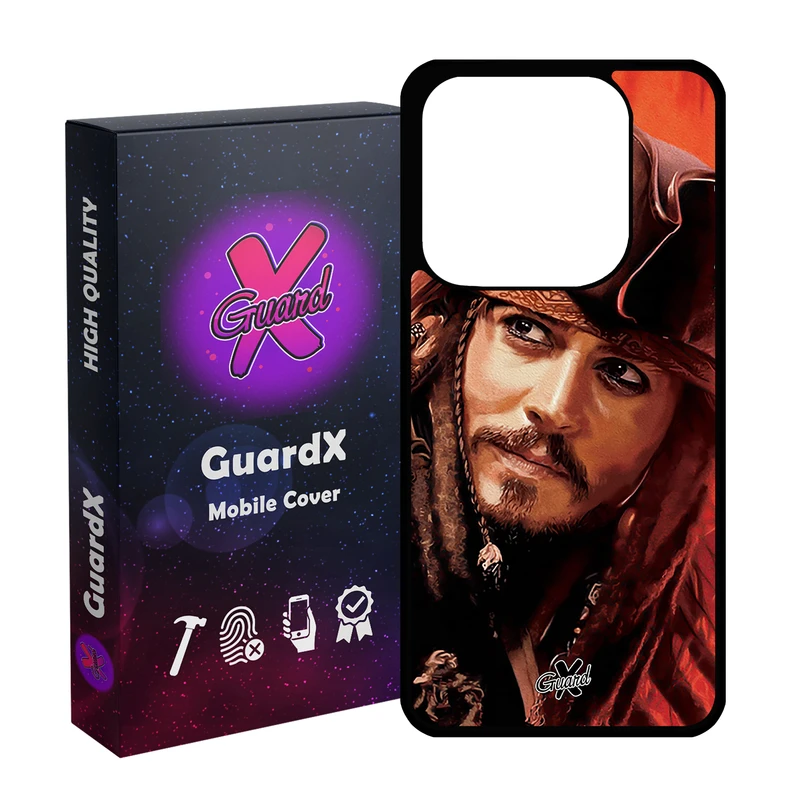 کاور گارد ایکس طرح Johnny Depp مدل 10205 مناسب برای گوشی موبایل شیائومی Redmi Note 14 4G
