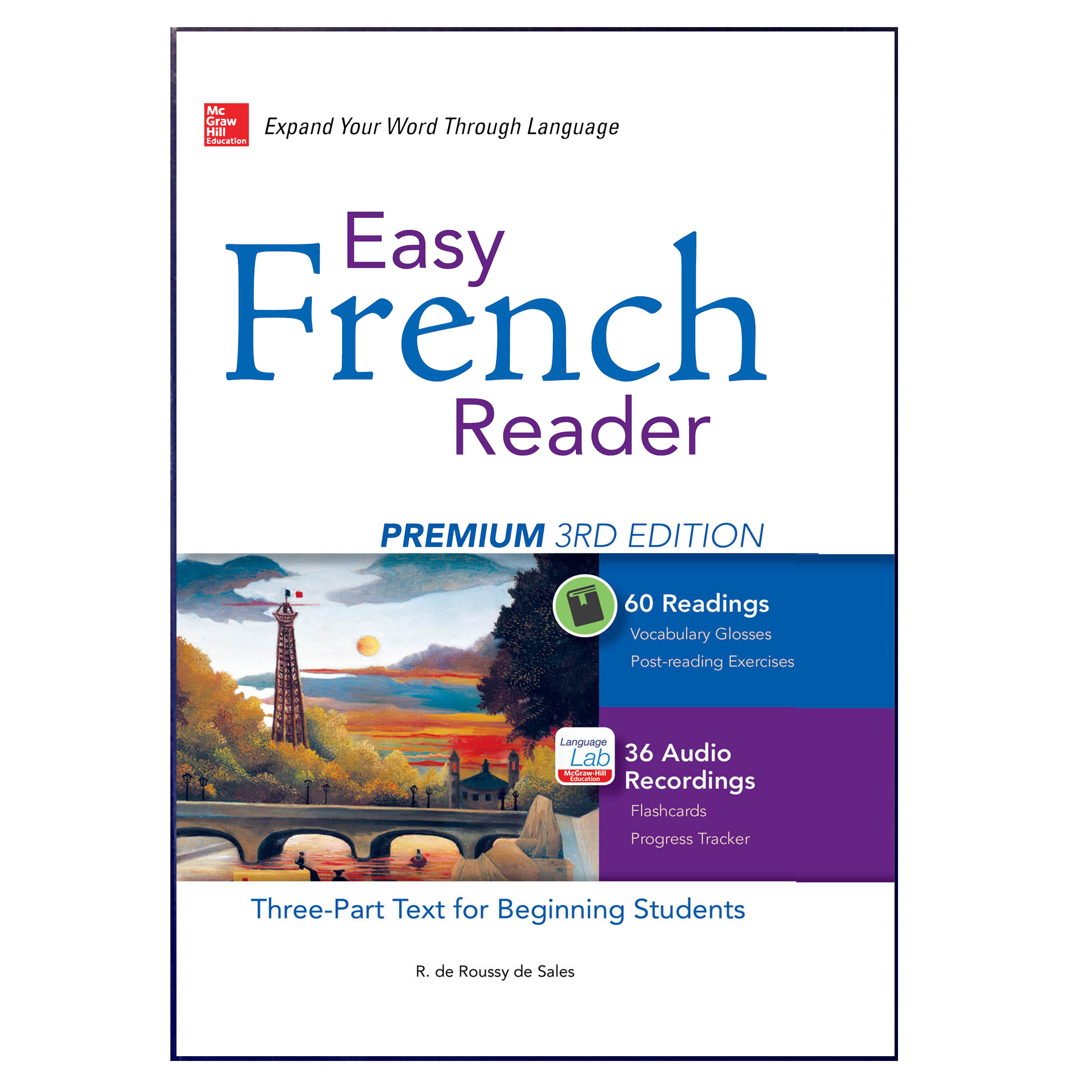 کتاب Easy French Reader Premium 3rd Edition اثر R. de Roussy de Sales انتشارات هدف نوین