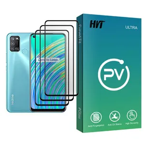 HVT PV Glass MIX003 Screen Protector For Realme C17 Pack Of 3