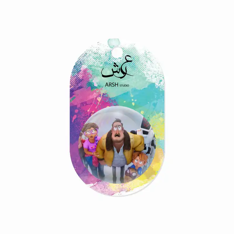 مگنت عرش طرح میچل ها علیه ماشین ها کد Asm214