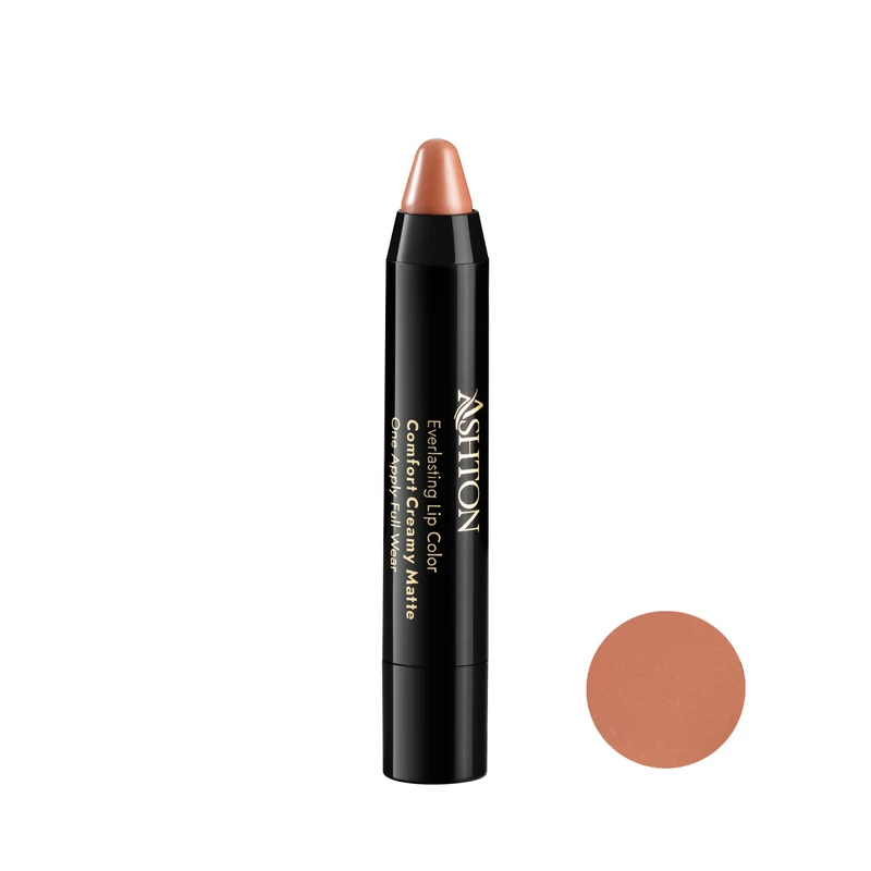 رژ لب مدادی اشتون مدل مات مخملی شماره CM01