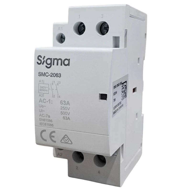 کنتاکتور 63 آمپری سیگما مدل دوپل