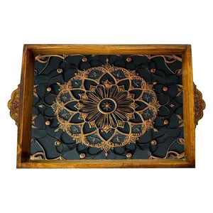 سینی چوبی مدل AHS012