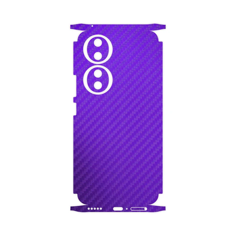 برچسب پوششی ماهوت مدل Purple-Fiber-FullSkin مناسب برای گوشی موبایل آنر 90