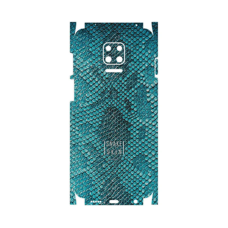 برچسب پوششی ماهوت مدل Blue Snake Skin-FullSkin مناسب برای گوشی موبایل شیائومی Redmi Note 9S