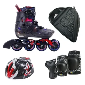اسکیت کفشی فلاینگ ایکل مدل S8_s به همراه کلاه و لوازم ایمنی