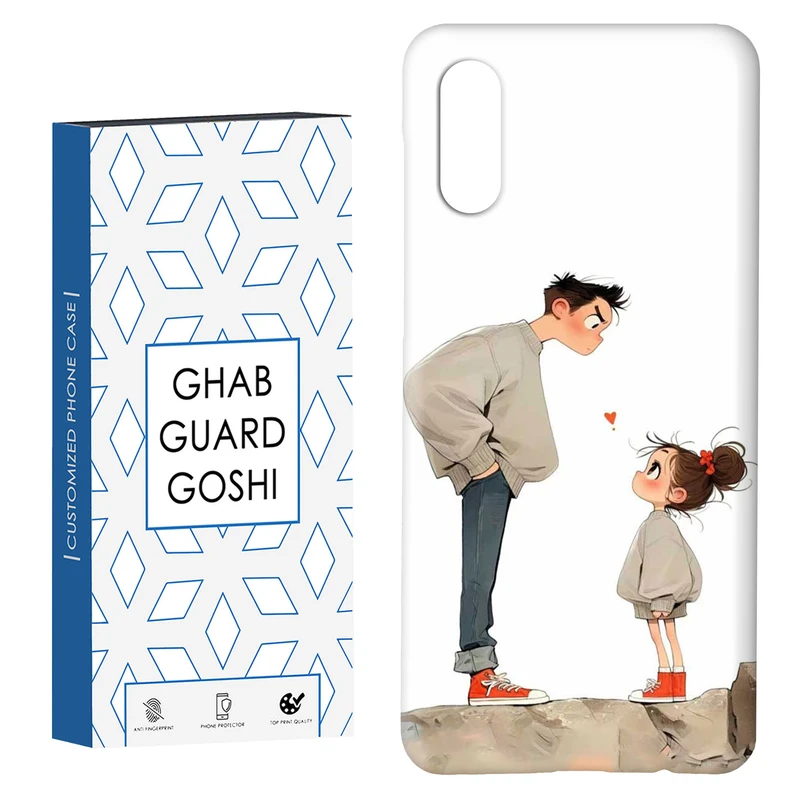 کاور قاب گارد گوشی طرح دخترانه کد Dimo-893 مناسب برای گوشی موبایل سامسونگ Galaxy A02 / M02