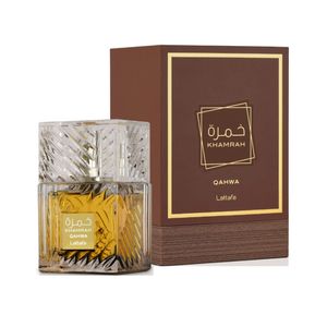 ادو پرفیوم مردانه لطافه مدل خمره قهوه با رایحه گرم و تلخ حجم 100 میلی لیتر