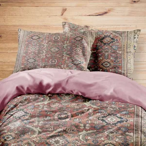 سرویس روتختی مدوپد طرح فرش ساروق مدل C-Sarough07 یک نفره 4 تکه