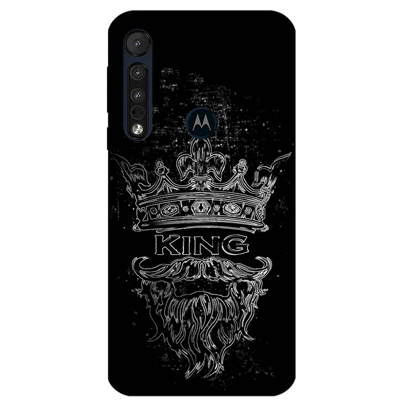 کاور مگافون طرح پادشاه مدل 1896 مناسب برای گوشی موبایل موتورولا Moto G8 Play