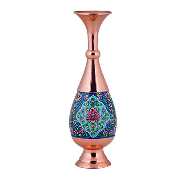 گلدان مسی مدل صراحی پرداز pa019
