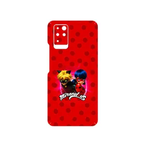 MAHOOT Ladybug and Cat Noir Cover Sticker for Infinix Note 10