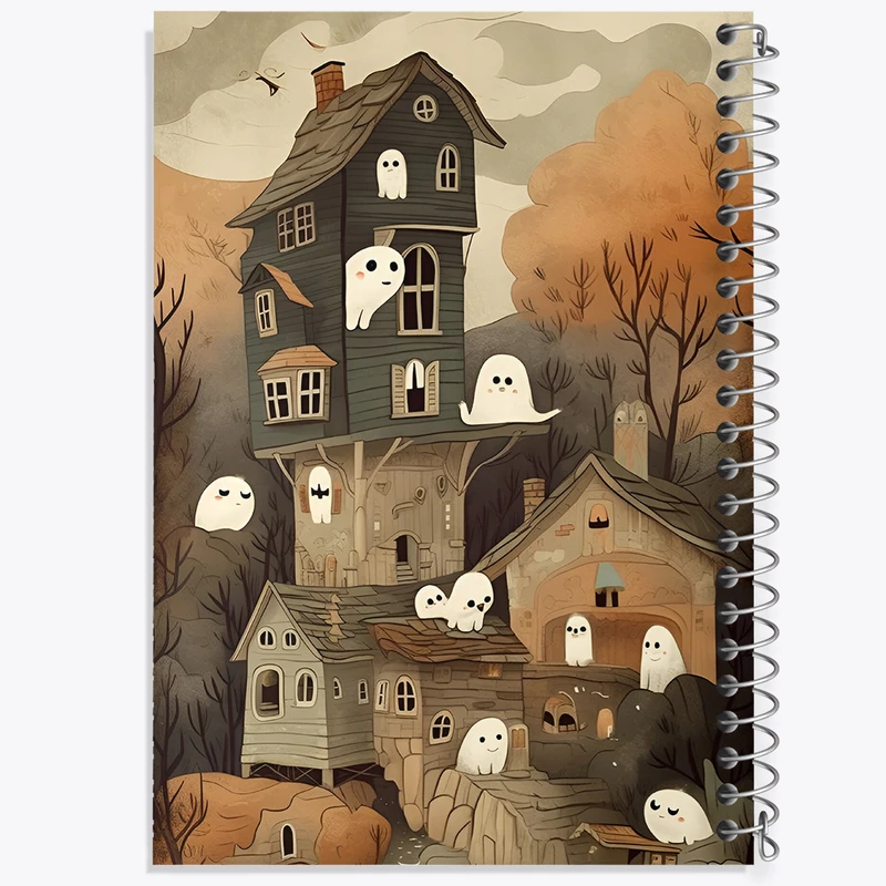 دفتر مشق 100 برگ خندالو طرح روح های بامزه کد N3232