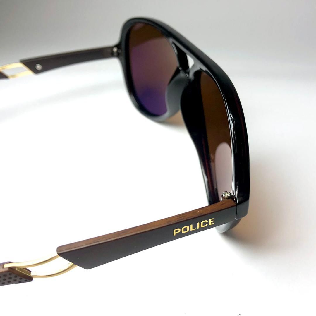 عینک آفتابی مردانه پلیس مدل 0028-5775557 -  - 14