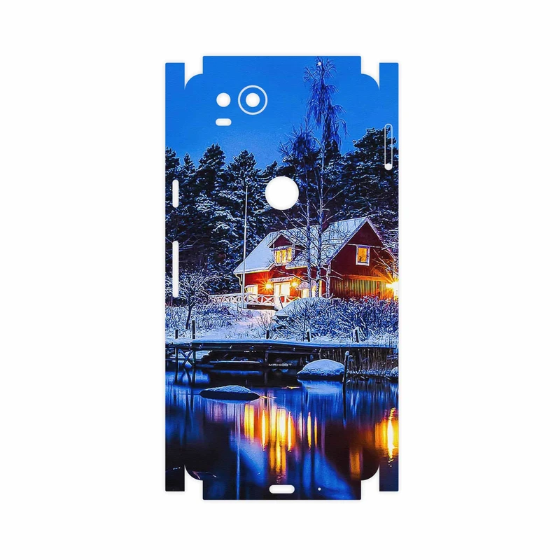 برچسب پوششی ماهوت مدل Winter Season-FullSkin مناسب برای گوشی موبایل گوگل Pixel 2