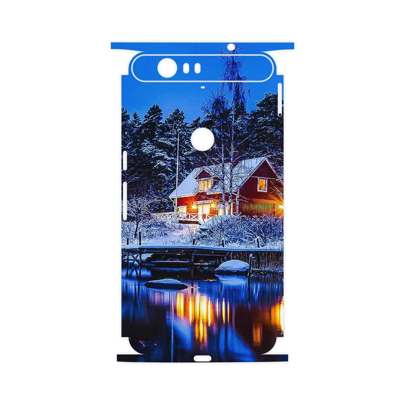 برچسب پوششی ماهوت مدل Winter Season-FullSkin مناسب برای گوشی موبایل گوگل Nexus 6P
