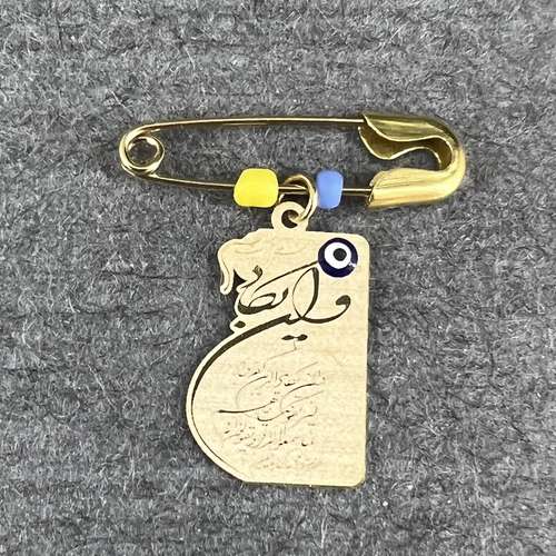 سنجاق سینه طلا 18 عیار بچگانه مدل dk001