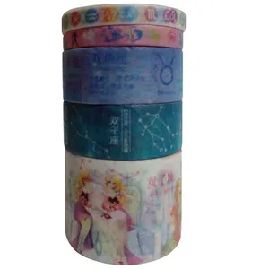 چسب نواری مدل واشی مجموعه 5 عددی