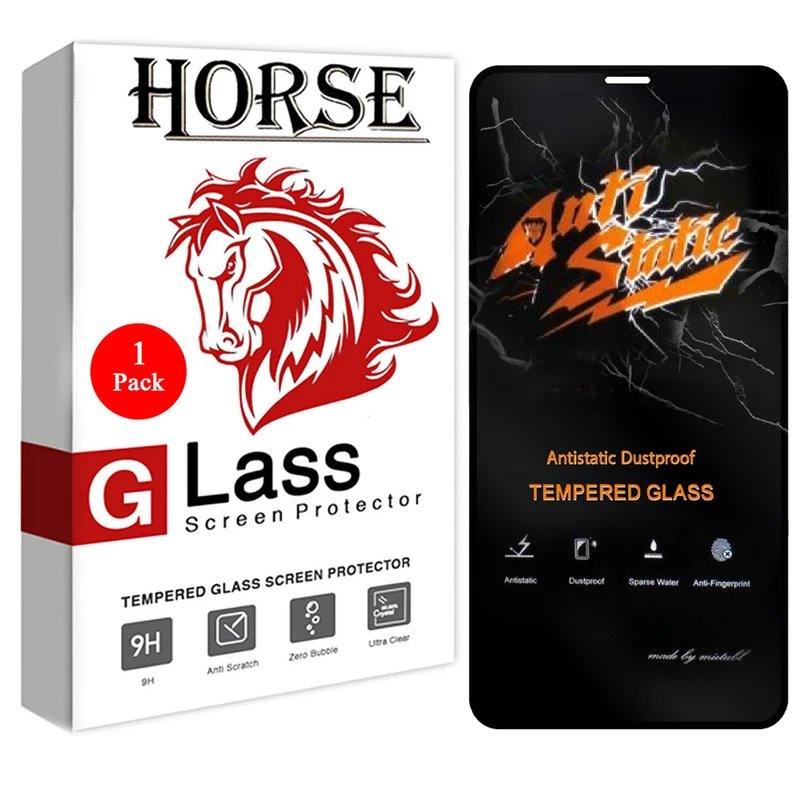 محافظ صفحه نمایش هورس مدل  AntiStatic-MTB مناسب برای گوشی موبایل اپل iPhone 12 Pro