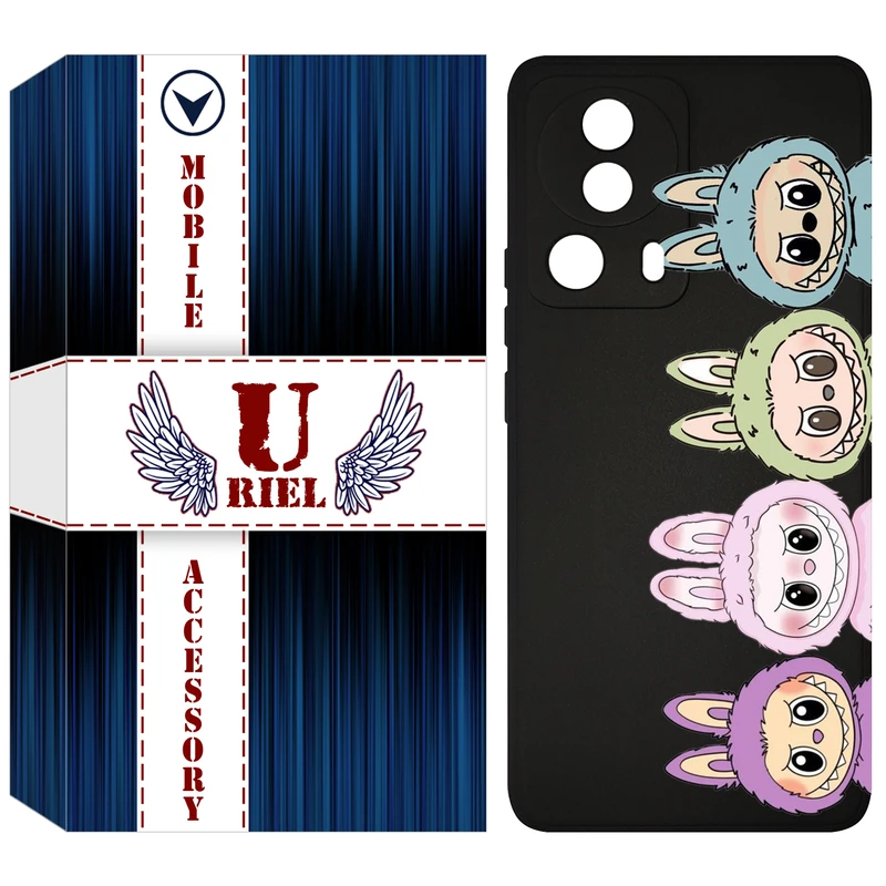کاور یوریل مدل KSH کد 101 طرح عروسک لبوبو مناسب برای گوشی موبایل شیائومی 13 Lite