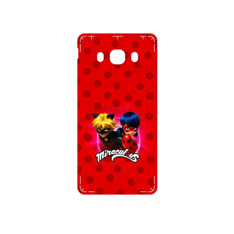 برچسب پوششی ماهوت مدل Ladybug and Cat Noir مناسب برای گوشی موبایل سامسونگ Galaxy J5 2016
