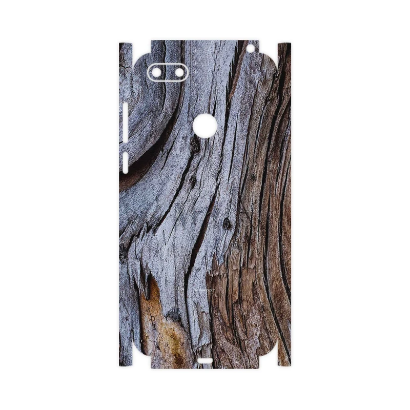 برچسب پوششی ماهوت مدل Wood Texture 7-FullSkin مناسب برای گوشی موبایل موتورولا Moto E6 Play