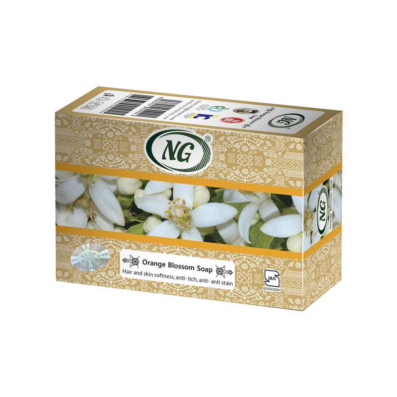 صابون شستشو ان جی مدل بهار نارنج وزن 100 گرم صابون شستشو ان جی مدل بهار نارنج وزن 100 گرم