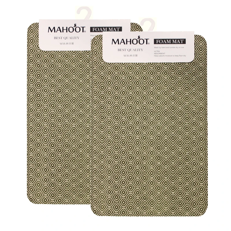 پادری ماهوت مدل لاکپشتی سایز 50*80 سانتی متر مناسب برای فضای داخلی و بیرونی بسته دو عددی