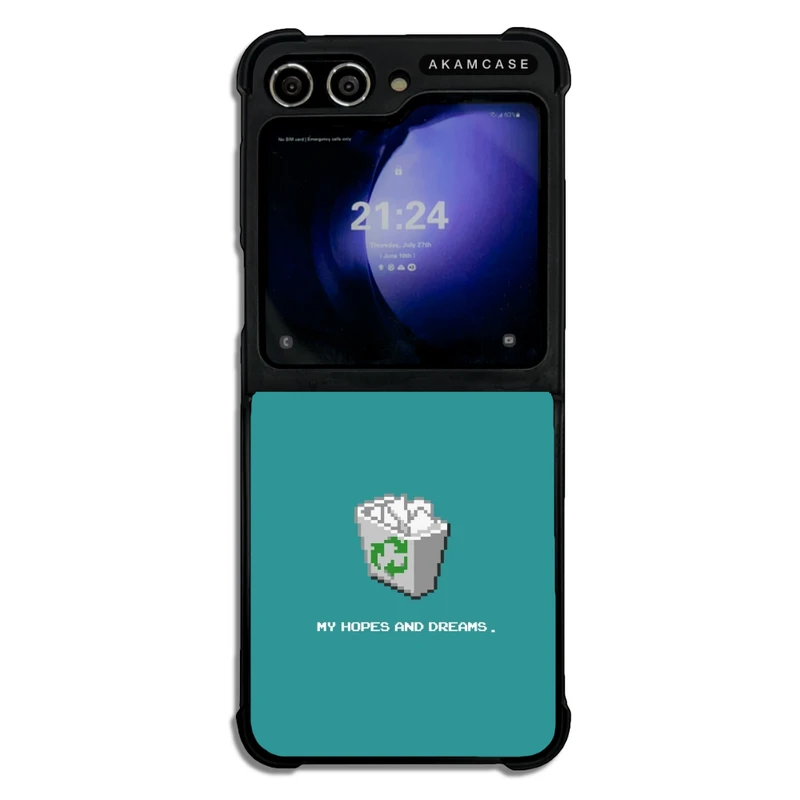 کاور آکام مدل AMC-WSGZFLIP5-NOSTECH-26 مناسب برای گوشی موبایل سامسونگ Galaxy Z Flip 5
