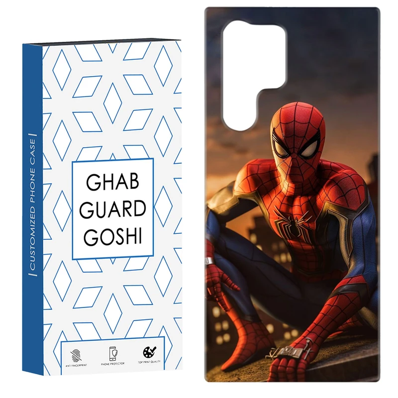 کاور قاب گارد گوشی طرح مرد عنکبوتی کد Dimo-284 مناسب برای گوشی موبایل سامسونگ Galaxy S22 ULTRA