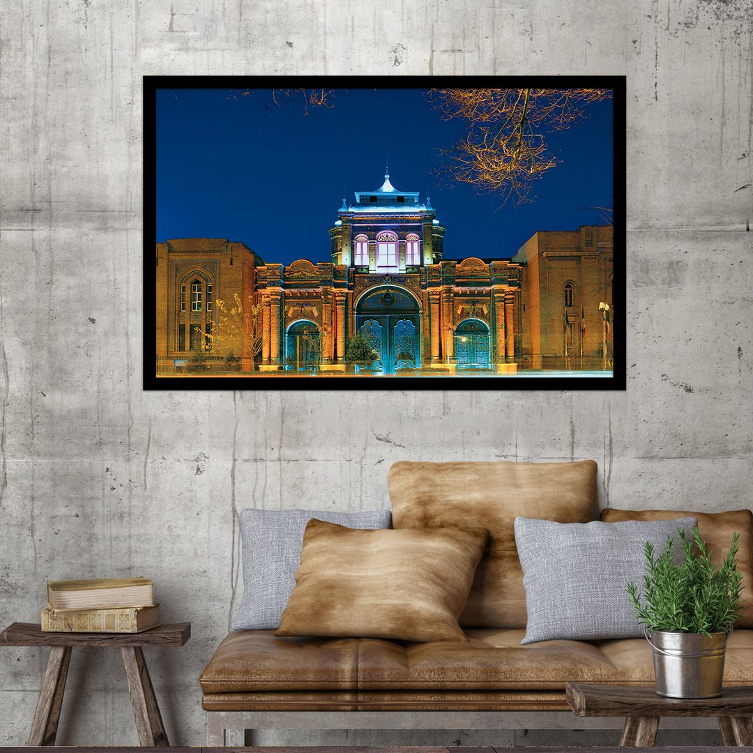 تابلو بکلیت طرح بافت تاریخی ایران و تهران مدل B-11497