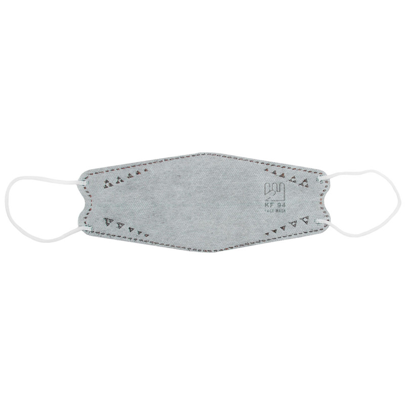 ماسک تنفسی بهسا مدل سه بعدی 3D-BSA-24-GrWw بسته 24 عددی