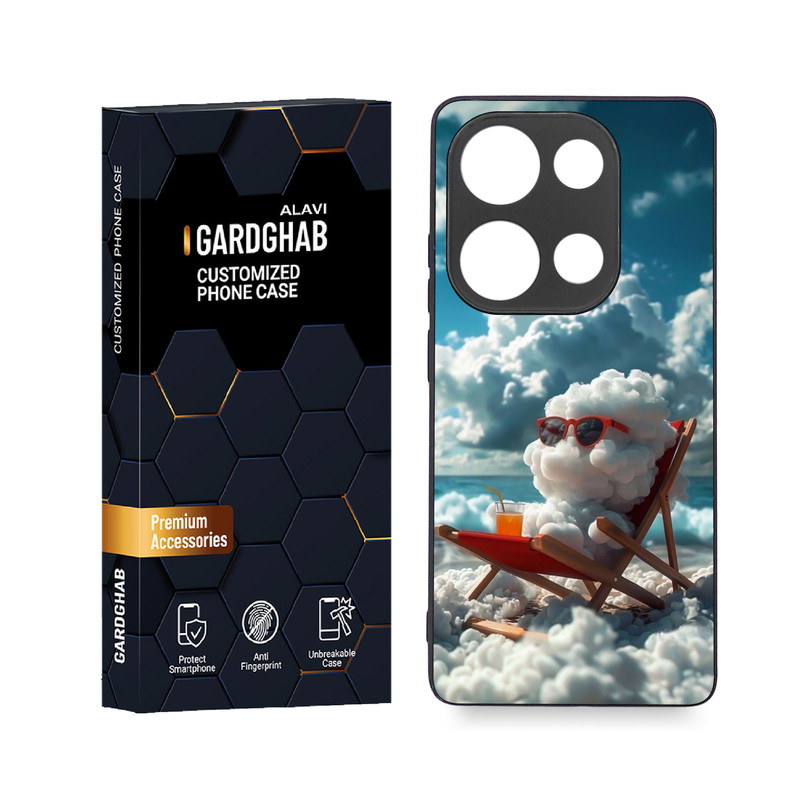 کاور گارد قاب علوی مدل دور ژله ای مناسب برای گوشی موبایل شیائومی Poco M6 Pro 4G