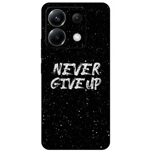 Megafone Never give up 1871 Cover For Xiaomi Redmi Note 13 Pro 5G