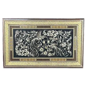  تابلو قلمزنی طرح سیمرغ کد T8050