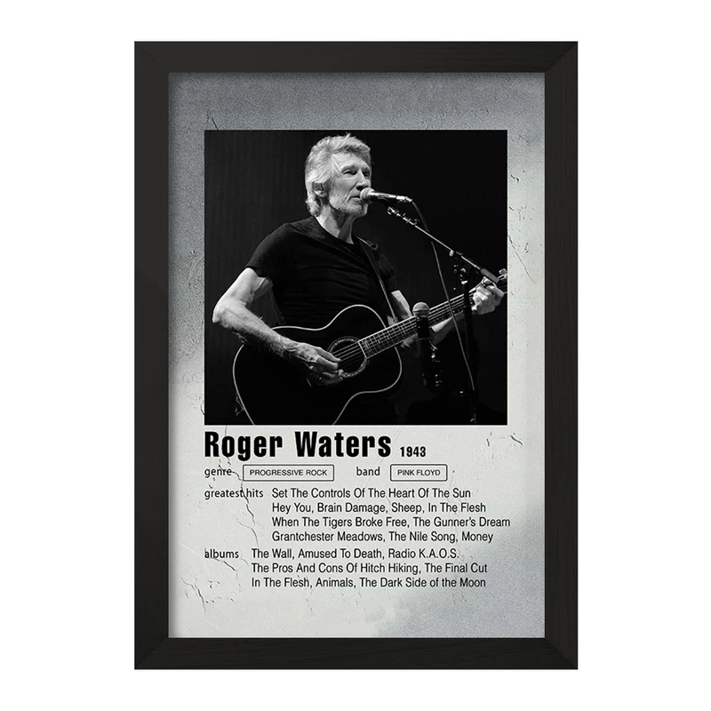 تابلو خندالو مدل راجر واترز (Roger Waters) کد F11230