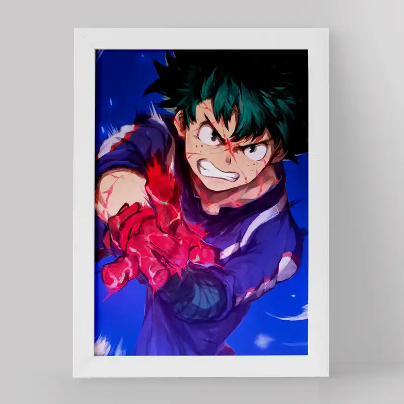 تابلو خندالو مدل دکو انیمه آکادمی قهرمان من کد 16153