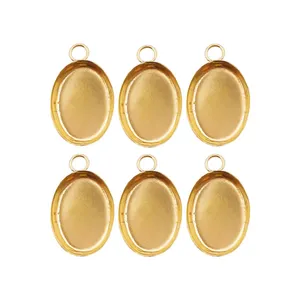 قالب رزین مدل اپوکسی کفی دار طرح بیضی کد Fr287 بسته 6 عددی