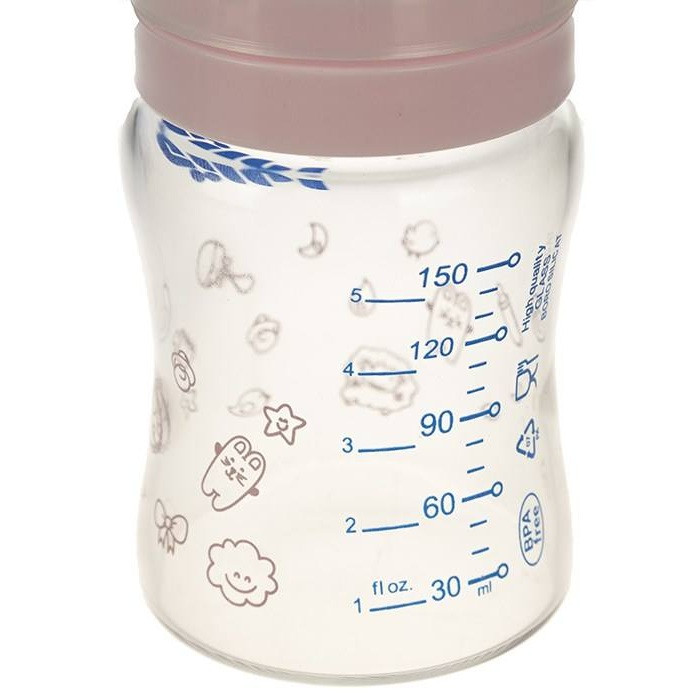 شیشه شیر فیروز مدل Pyrex ظرفیت 150 میلی لیتر مجموعه دو عددی