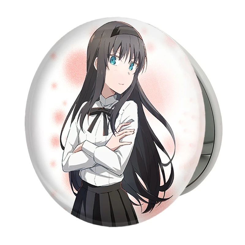 آینه جیبی خندالو طرح بازی تسوکی هیمه‌ (Tsukihime) مدل تاشو کد 34497