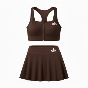 ست سه تکه لباس ورزشی زنانه مدل Tennis-A2