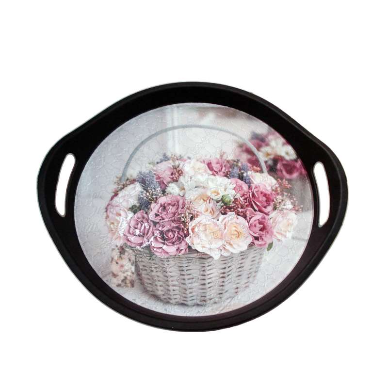 سینی مدل FLOWER BAS-WT کد 6500