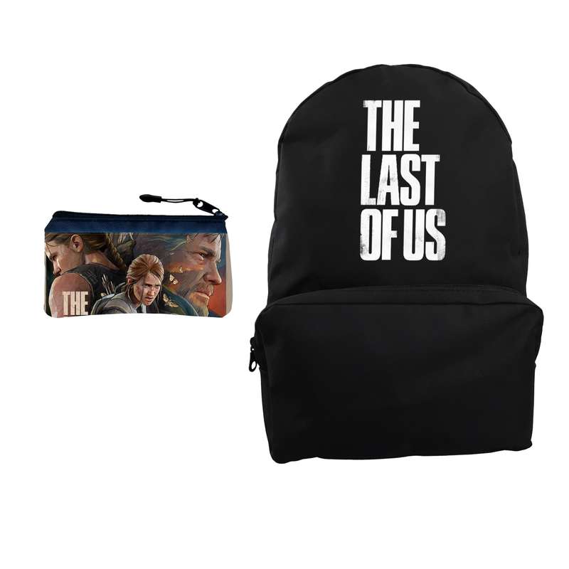 کوله پشتی مدل The Last Of Us کد KP-2100 به همراه جامدادی