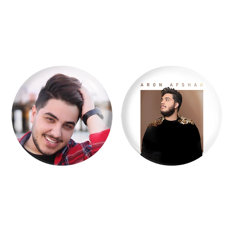 مگنت خندالو طرح آرون افشار کد 40214022 مجموعه 2 عددی